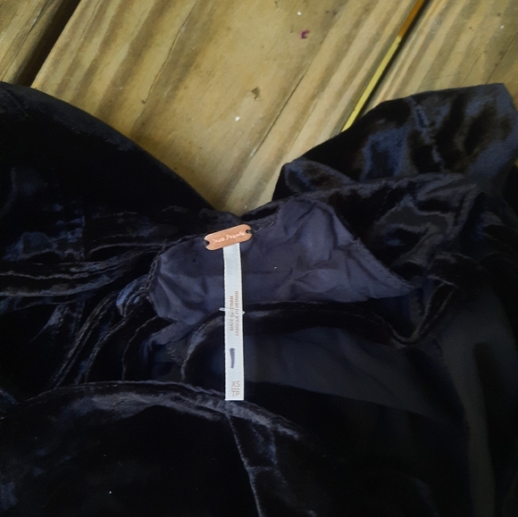 NWOT Free People 90's Forever Overalls black - Picture 8 of 8